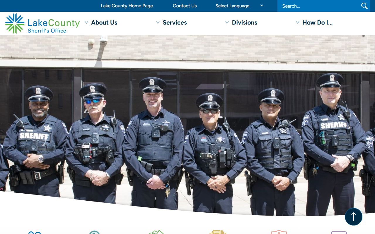 Lake County Sheriff's Office website for police records